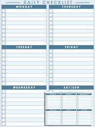 Free Daily Schedule Templates For Excel Smartsheet