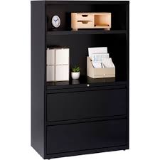Sold and shipped by myofficeinnovations. Hirsh Industries Lateral File Bookcase Combo Unit B691010 Globalindustrial Com