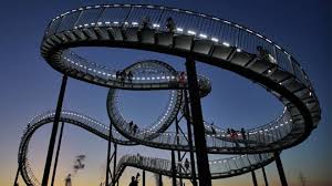 Weitere ideen zu duisburg, hauset. Walkable Roller Coaster Sculpture Opens In Germany Wired
