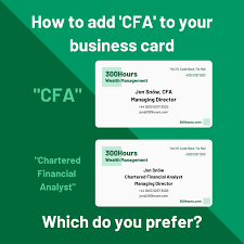 See business resume template, samples, and examples. 300hours Charterholders For Business Cards Best To Add Cfa Behind Your Last Name Or Chartered Financial Analyst In The Next Line More Tips On Resume Linkedin Etc Https 3h Rs 3bxmd6b But Which Business