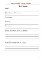 Autofahrer online at automagazin twitter. Mein Lesetagebuch Austauschkind Unterrichtsmaterial Im Fach Deutsch