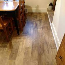 This Is A Recent Installation Of A Beautiful Lvt Floor From Mannington This Is Adura Max In Dockside Sand Regentfloorco Flooring House Flooring Lvt Flooring