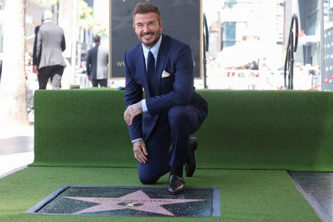 David Beckham honored with Hollywood Walk of Fame star
