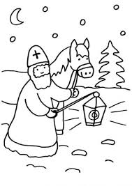 Sankt Martin Sankt Martin Mit Pferd Zum Ausmalen