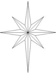The star of bethlehem (ベツレヘムの星 betsurehemu no hoshi?) was fiamma of the right's flying fortress. Christian Symbol Black Line Art For Kids Natal Cross With A Four Pointed Bethlehem Star Representing The Star Template Nativity Star Stained Glass Christmas