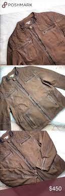 Mens Carbon To Cobalt Suede Leather Moto Jacket Xl Leather Moto Jacket Clothes Design Suede Leather