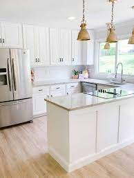 It is just so fun to see the transformation that. Painting Kitchen Cabinets White Kitchen Reveal Arinsolangeathome