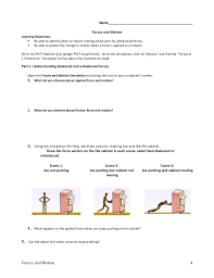 Phet gas law simulation answer key dubstepselection viinyl. Phet Simulation Forces And Motion Basics Answer Key