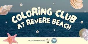 Coloring Club at Revere Beach!