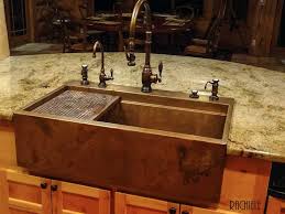 top mount custom copper sinks made