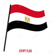 Also download picture of blank flag of egypt for kids to color. Egypt Flag Waving Vector Illustration On White Background Egypt Royalty Free Cliparts Vectors And Stock Illustration Image 127578990