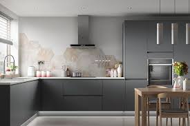 Is your kitchen in need of an overhaul? 40 Inspiring Dark Grey Kitchen Design Ideas Pimphomee Contemporary Kitchen Dark Grey Kitchen Grey Kitchens