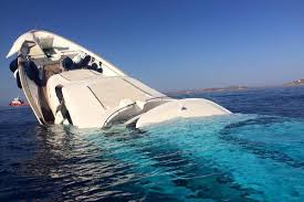 $7 million super yacht sinking