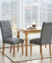 Ideal for small spaces and apartments, the west creek counter height dining table set is the perfect addition. O K Furniture Solid Wood Tufted Dining Chairs Fabric Dining Room Chair Set With Arched Backrest Design Set Of 2 Gray Farmhouse Goals