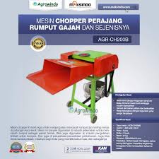 Sumber penggerak mesin adalah motor listrik merk yuema seri b3 6 hp / 4,47 kw dengan Mesin Pencacah Rumput Maksindo