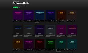 See also intro, pulse, edge or 2020; Psytrance Guide On Spotify