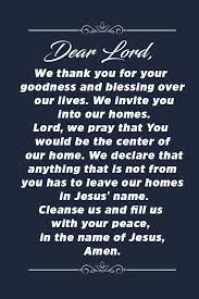 Powerful Prayer To Bless Your Home Positive Good Morning Quotes Power Of Prayer Prayers For My Husband