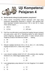 Soal dan jawaban bangun datar gabungan kelas 6. Contoh Latihan Soal Soal Matematika Kelas 4 Keliling Dan Luas Persegi