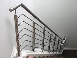 Routed rail makes building a deck rail easy and with a variety of balusters to choose from, you can create a customized look that reflects your personal style. Bar Stainless Steel Holder Model Handrail Rs 850 Foot Galaxy Stainless Steel Fabricators Id 12665661088