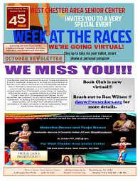 Book Club is now virtual!!! Reach out to Dan Wilson @ danw@wcseniors.org  for more details.