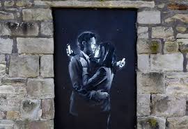 Join facebook to connect with banksy bristol and others you may know. Phone Lovers By Banksy In Bristol England Street Art Utopia