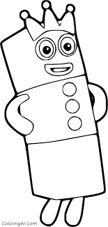 Oct 3 2019 have some fun with our collection of numberblocks printables. Numberblocks Coloring Pages Coloringall