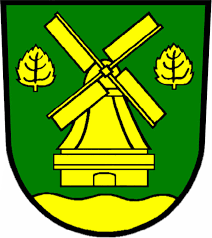 Im jahr 1320 starb die brandenburgische linie der askanier aus. Gemeindewappen