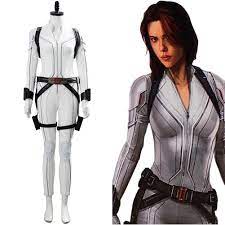 Black widow movie news, costume, avengers, filming and set photos for the marvel movie starring scarlett johansson. Shield Avengers Black Widow Movie Natasha Romanoff White Suit Costume Cosplay Costume Getlovemall Cheap Products Wholesale On Sale