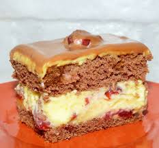 O reteta simpla de prajitura cu fructe. Prajitura Cu Ciocolata Crema De Vanilie Si Visine Agendautila