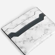 Grey Two Tone Cardholder Charles Keith Card Holder Leather Card Holder Leather Credit Card Holder