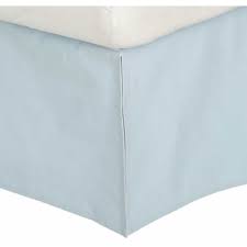 | 16 drop bed skirts. Bed Skirt 16 Inches Drop Solid Blue Egyptian Cotton