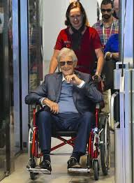 Helmets and costume detailing were molded and cast by lauren genutis for designer asher levine. Michael Parkinson Tv Legend Seen In Wheelchair At Sydney Airport In Rare Snaps Celebrity News Showbiz Tv Express Co Uk