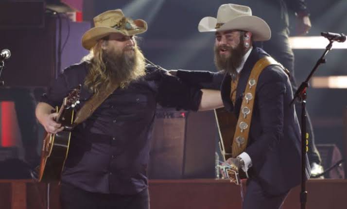 WATCH: Post Malone and Chris Stapleton Kick Off 2024 CMA Awards With Electric Performance Of "California Sober" - Country Chord - Country Music News and Entertainment