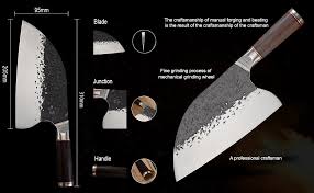 Add to wishlist add to compare. Amazon Com Xyj Serbian Chef Knife 5cr15 Stainless Steel 7 5 Inch Butcher Knife Forging Hammer Blade Meat Vegetable Cleaver Kitchen Chopping Chef Knives Kitchen Dining