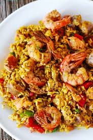 Easy Paella With Chicken Shrimp And Sausage Easy Paella Recipes Seafood Recipes