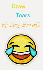 Learn How To Draw The Tears Of Joy Emoji Easy Step By Step Kawaii Tutorial Kawaii Drawing Tutorial Cute Easy Drawings Easy Drawings Disney Art Drawings