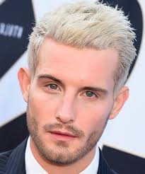 Chic short blonde blunt cut hair. 10 Best Blonde Hairstyles For Men With Medium Hair For 2019 You Must Give Them A Try Short Blonde Hair Medium Hair Styles Mens Hairstyles Short