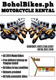 Motorcycle Rentals Bohol Alona Beach Bohol Adventure Park