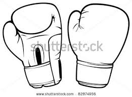 Boxing Gloves Stock Vector 82874956 Shutterstock Boxing Gloves Boxing Gloves Tattoo Boxing Gloves Drawing