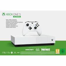 Buy Xbox One S 1tb All Digital Console Fortnite 2 Game Bundle Xbox One Consoles Argos In 2020 Xbox One S Xbox One S 1tb Xbox One