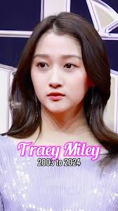 Traey Miley (Guan Xiaotong) evolution from 2003 to 2024