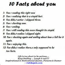 Funny Sayings Thought And Quotes Funny Quotes Of The Day 10 Facts About You Inspirational Quotes Funny Joke Quote Jokes Quotes Fact Quotes