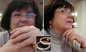 9 years after being flushed, woman's wedding ring...