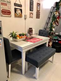 Los angeles furniture stores currently offer you a wide range of dining benches and chairs. Customized Dining Table Table 2 Chairs 1 Bench Furniture Home Living Furniture Chairs On Carousell