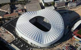 Descarga esta imagen de uso editorial vista aérea estadio orange velodrome sede del olympique de marsella en francia ahora. Velodrome De Marsella Francia Estadios Del Mundo Estadios Estadio De Futbol