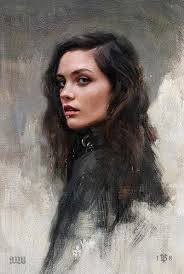 Tom Bagshaw Kai Fine Art Portrait Painting Oil Painting Portrait Portraiture Painting