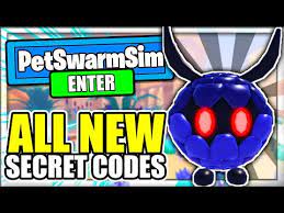 Game new updates & news! Pet Swarm Simulator Codes Roblox June 2021 Mejoress