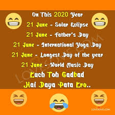 Vaccine to reduce bad cholesterol trialled. Joke Of The Day 21 June 2020 World Music Day Joke Of The Day Jokes