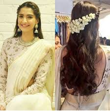 Having short hair creates the appearance of thicker hair and there are many types of hairstyles to choose from. Image Result For Beadwork Kerala Saree Engagement Hairstyles Traditional Hairstyle Indian Hairstyles