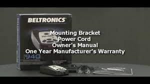 This allows the device to not only pick up signals from the front but. Beltronics Vector 940 Radar Detector Quick Summary Youtube